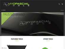 Tablet Screenshot of myofascialtools.com